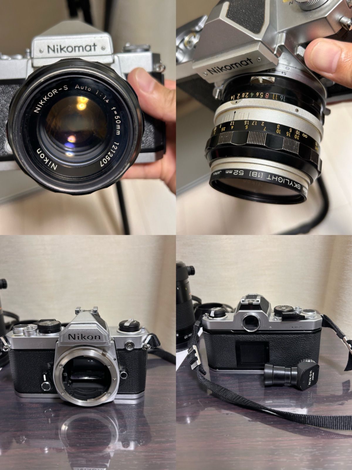Nikon ニコマート　アサヒペンタックス　レンズ Nikon 【ASAHIPENTAX】 フィルムカメラ レンズ セット ニコマート