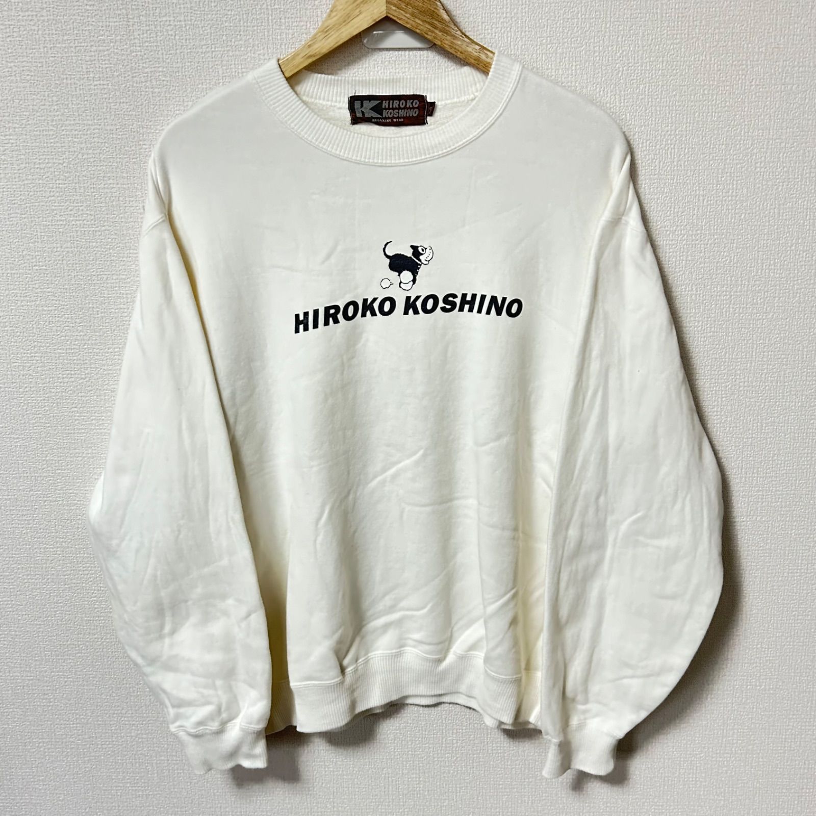 w^)b HIROKO KOSHINO ヒロココシノ のらくろ クルーネック