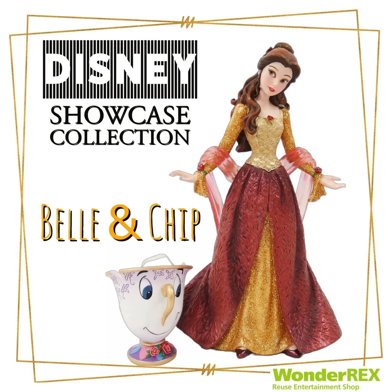 DISNEY SHOWCASE COLLECTION 【Belle ベル】4053349 美女と野獣 チップ