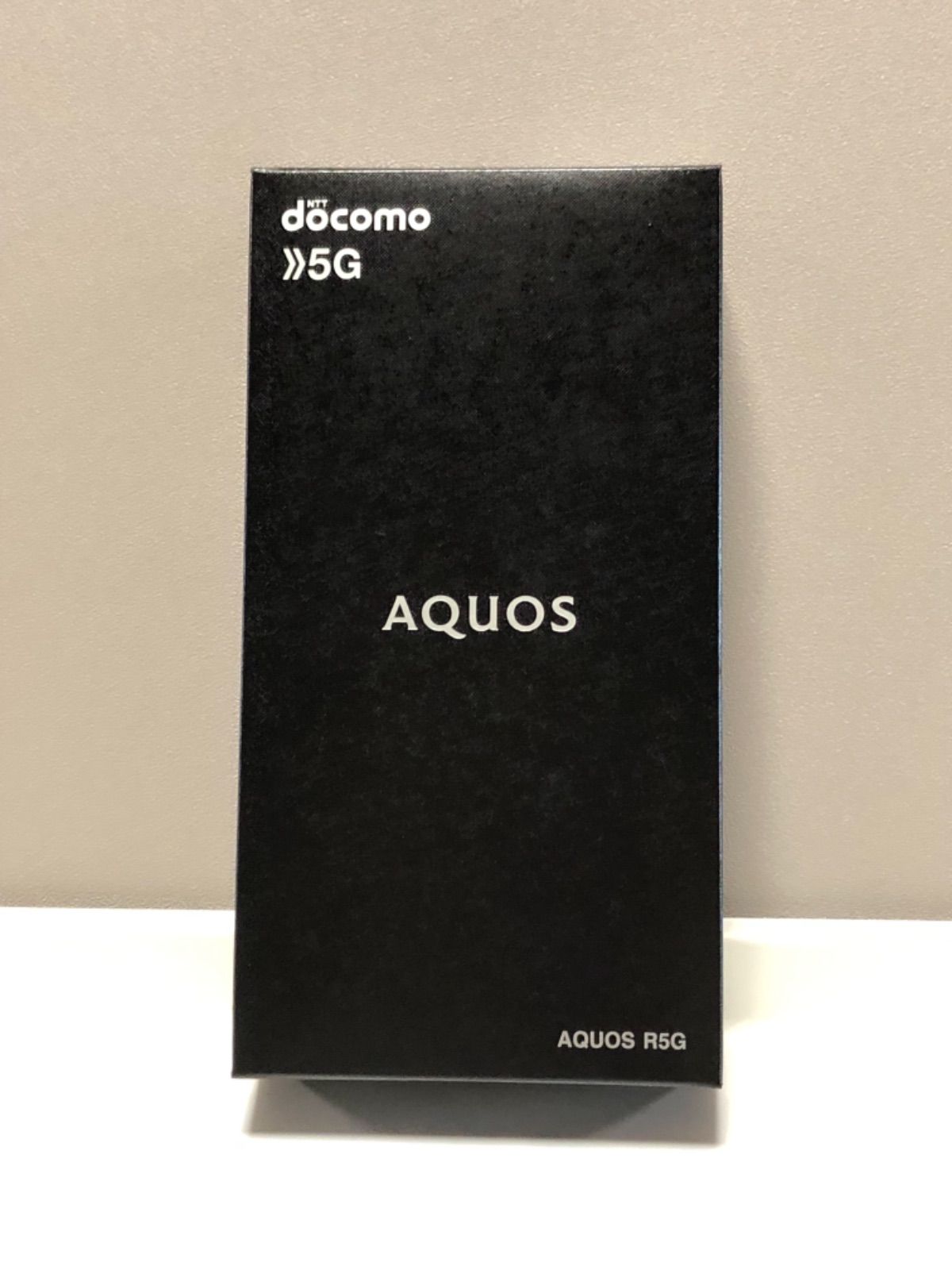 新品未使用品☆彡 ドコモ AQUOS R 5G SH-51A ブラックレイ - メルカリ 
