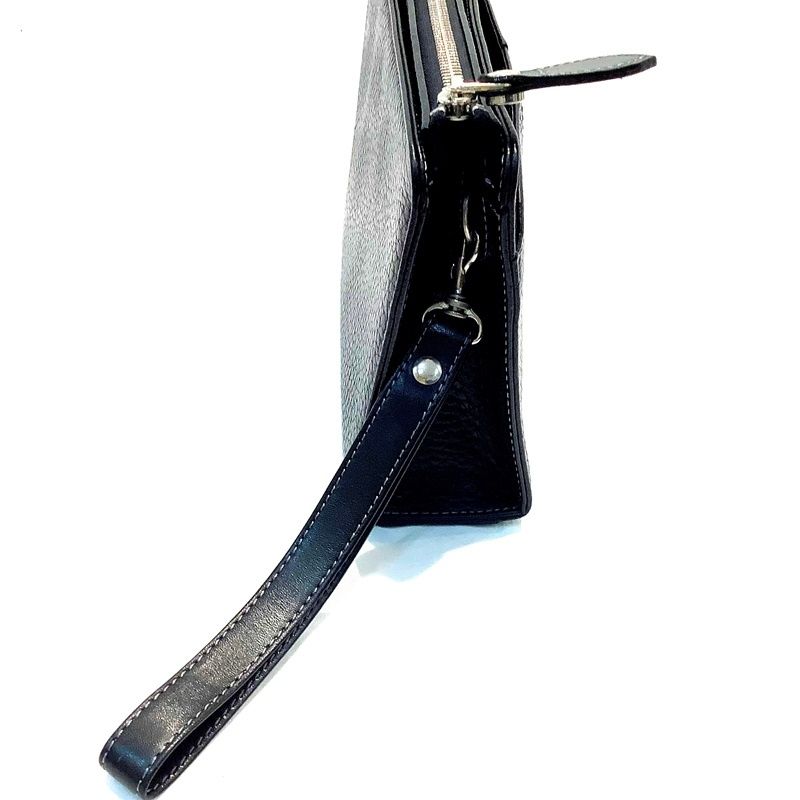 BURBERRY◇セカンドバッグ/レザー/GRN/無地/KM 5047 78//