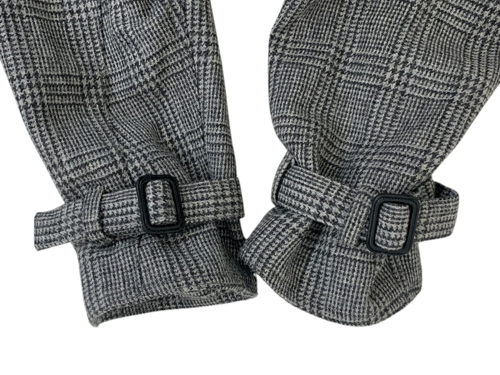 Barbour (バブアー) グレンチェック トレンチコート ツイード