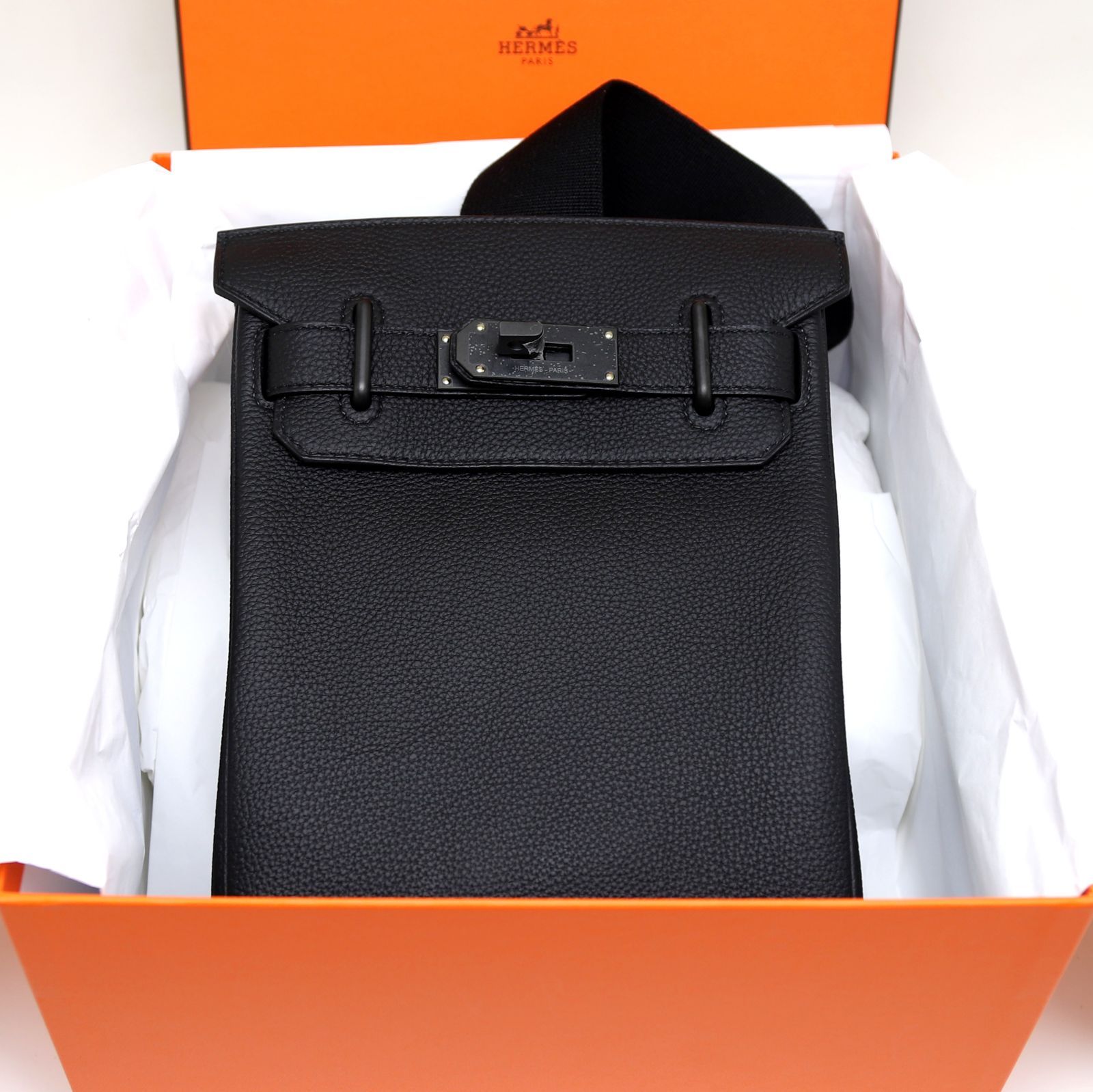 新品】エルメス ケリー アッカドPM モノクローム トゴ マット