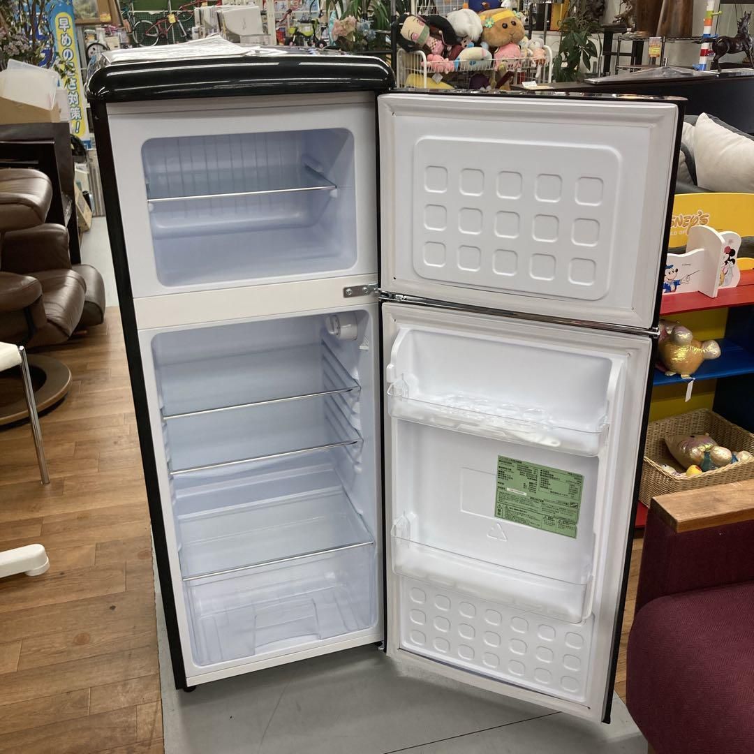 S129 ⭐ 高年式 アイリスオーヤマ 2ドア冷蔵庫（114L 右開き）23  