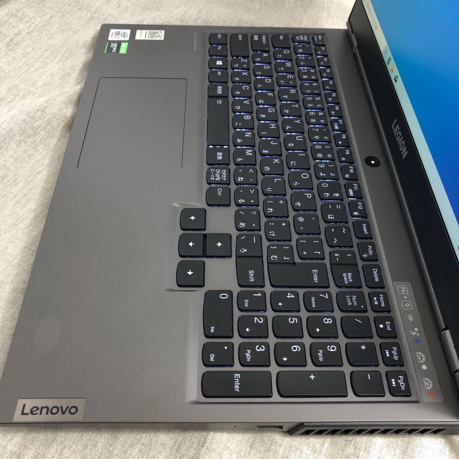 ゲーミングPC ノートPC Lenovo Legion レノボ レギオン5P 15IMH05H【i7-10750H・GTX 1660  Ti・16GB・SSD512GB】/LT-240067（172059） ゲーミングパソコン - メルカリ