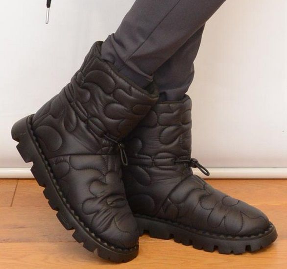 ASH アッシュ Jewel厚底 ラバーソール 撥水加工 スノーブーツ136332