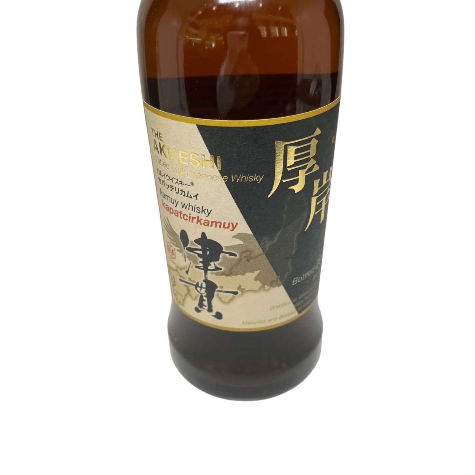 ウイスキー 津貫 厚岸 カパッチリカムイ 700lm/47% 厚岸蒸溜所