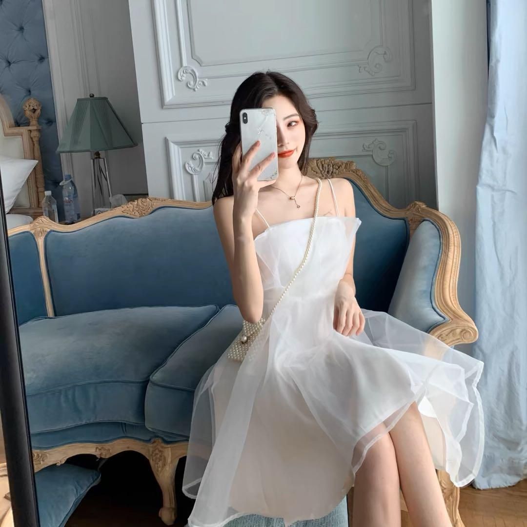 妖精のような美しいチュールミニドレス キャバドレス パーティー 妖精のような美しいチュールミニドレス キャバドレス パーティー