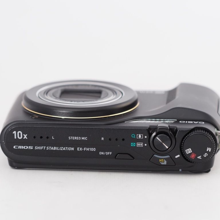 CASIO デジタルカメラ EXILIM FH100 ブラック EX-FH100BK Casio 美品