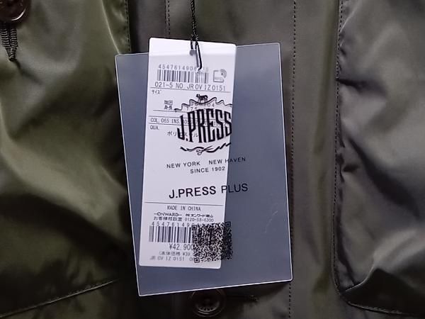 新品 2022SS J.PRESS パック BDU ミリタリー ジャケット YMCLKY 米軍タイプ BDUジャケット オリーブ JB001YN OD メンズ