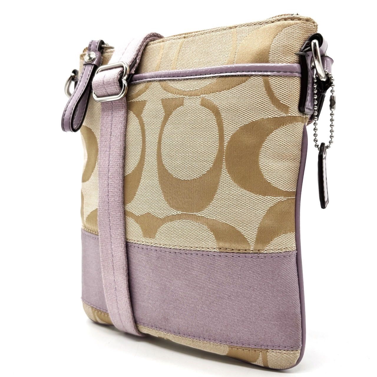 良品】 COACH コーチ ポシェット ショルダーバッグ 小物入れ 