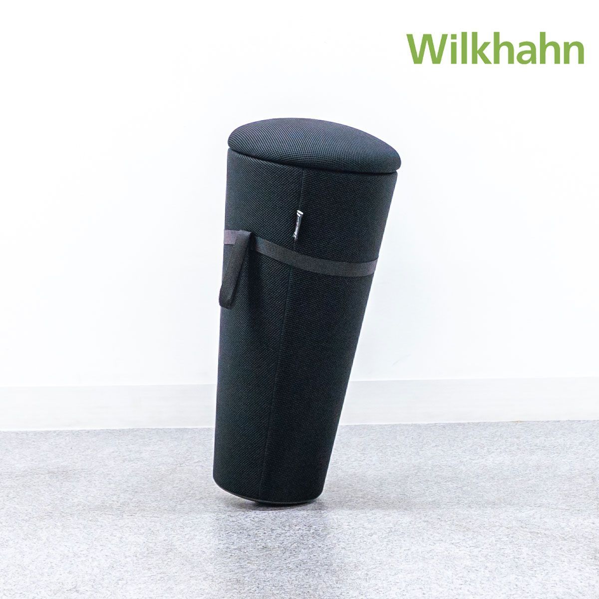 展示品 Wilkhahn ウィルクハーン 202 range Stand-up レンジ スタンドアップ スツール ファイバーフレックス ブラック トルステン フランク 定価9万 2