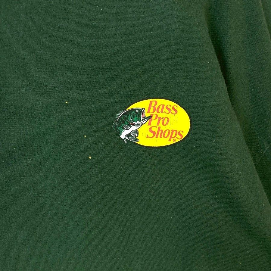 バスプロショップスBass Pro Shops半袖Tシャツ両面プリントロゴ
