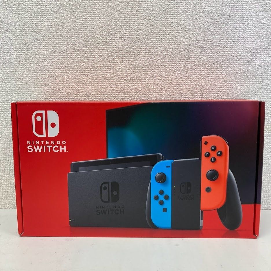 Nintendo Switch本体ネオンブルー ネオンレッドバッテリー強化版