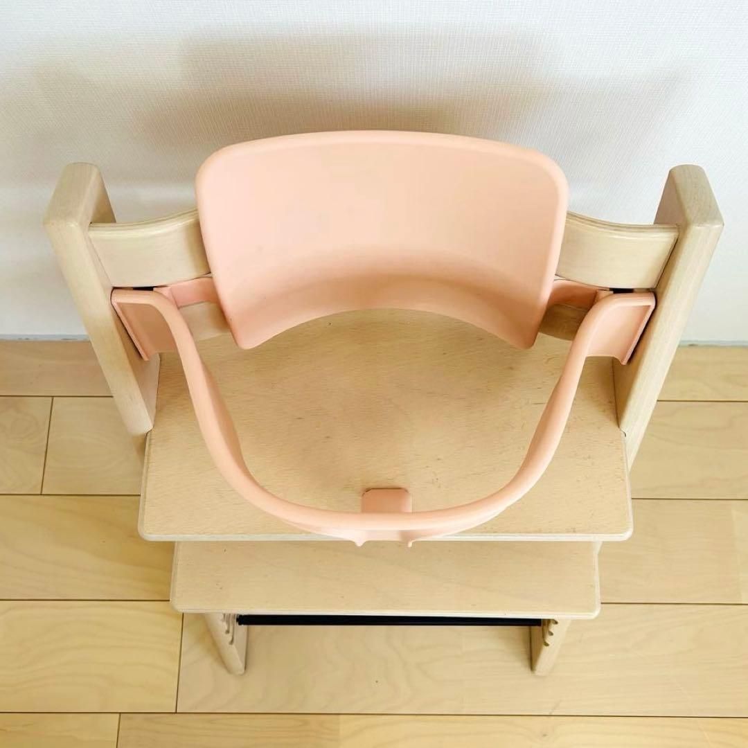 STOKKE トリップトラップ ベビーチェア ホワイトウォッシュ S/N4