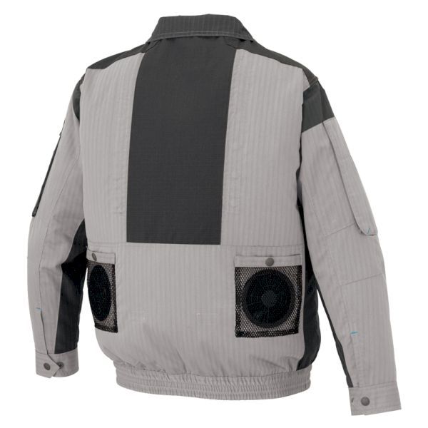 【新品・7営業日以内発送】アイトス 30699-024-L ﾓｶ 長袖ブルゾン 空調服TM 男女兼用 30699024Lﾓｶ【沖縄離島販売不可】