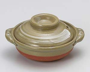 和食器 ス409-098 京風白刷毛目5.5号鍋