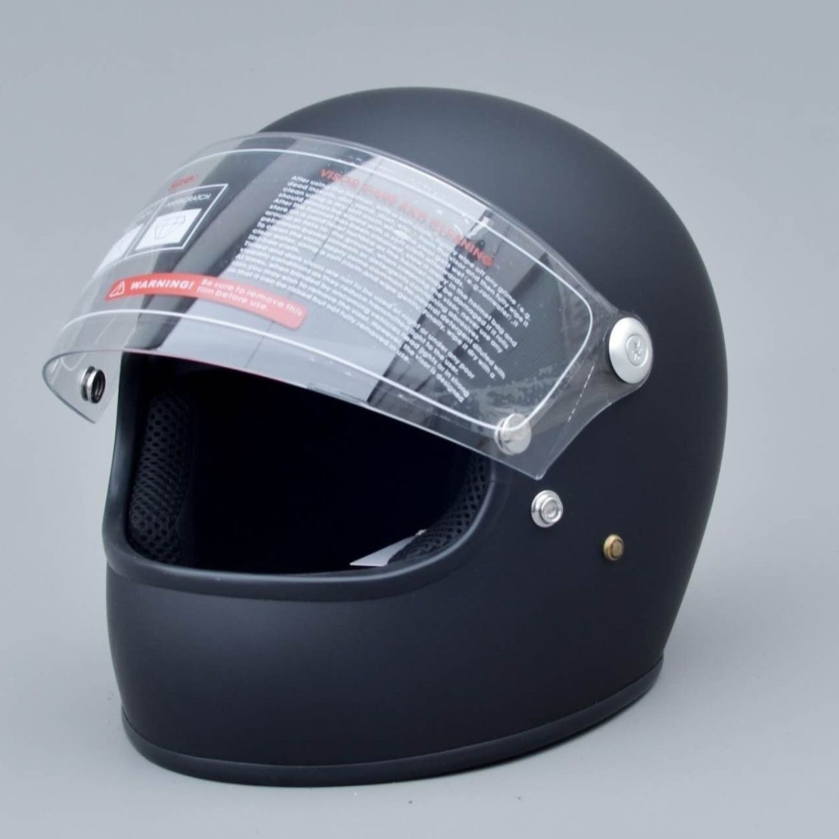 SORKSCER レトロ宇宙スタイルヘルメットシールド+ゴーグル付き