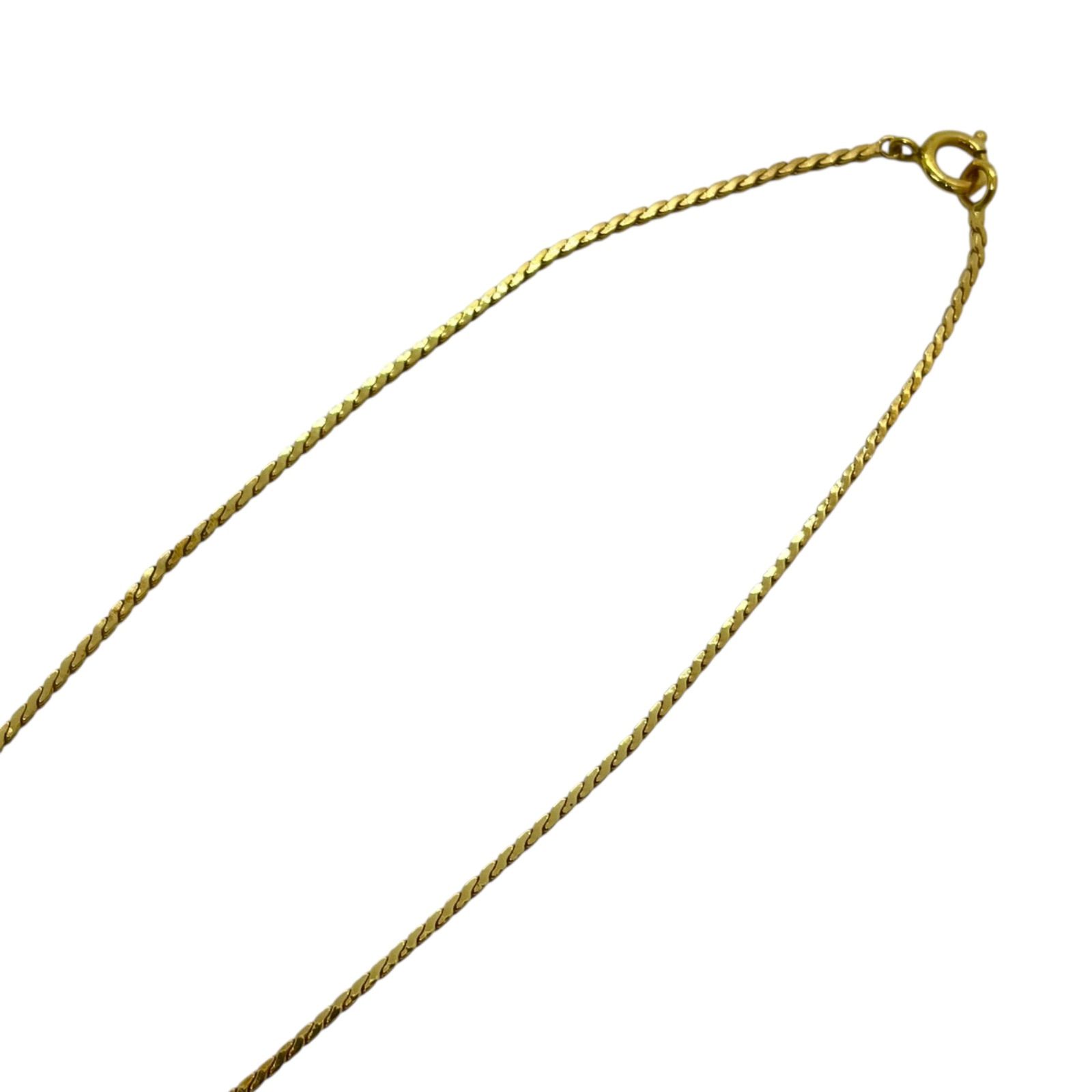 管32244】Christian Dior ディオール ネックレス ハートモチーフ