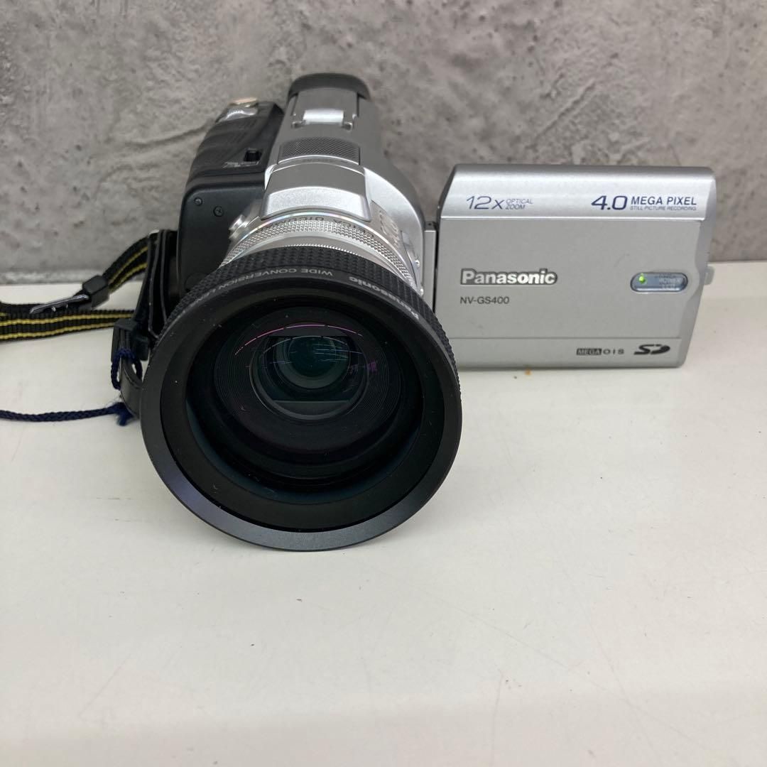 Panasonic NV-GS400 ビデオカメラ 4.0メガピクセル動作確認済
