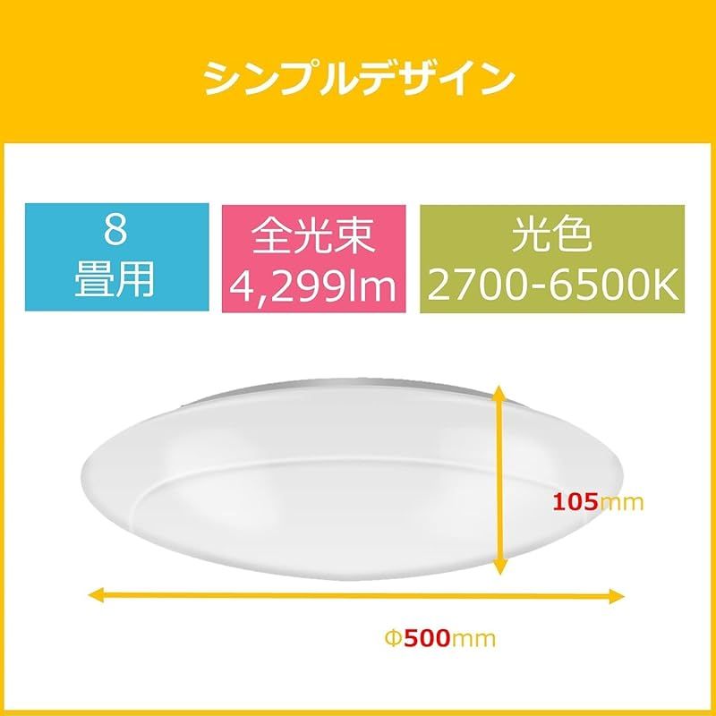 8畳 日本照明工業会基準