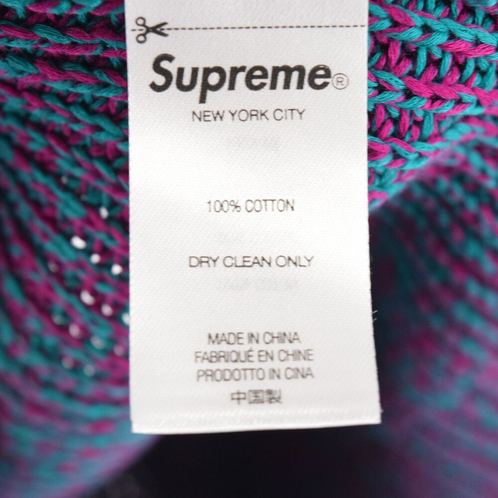 SUPREME (シュプリーム) 21 AWMelange Rib Knit Sweater