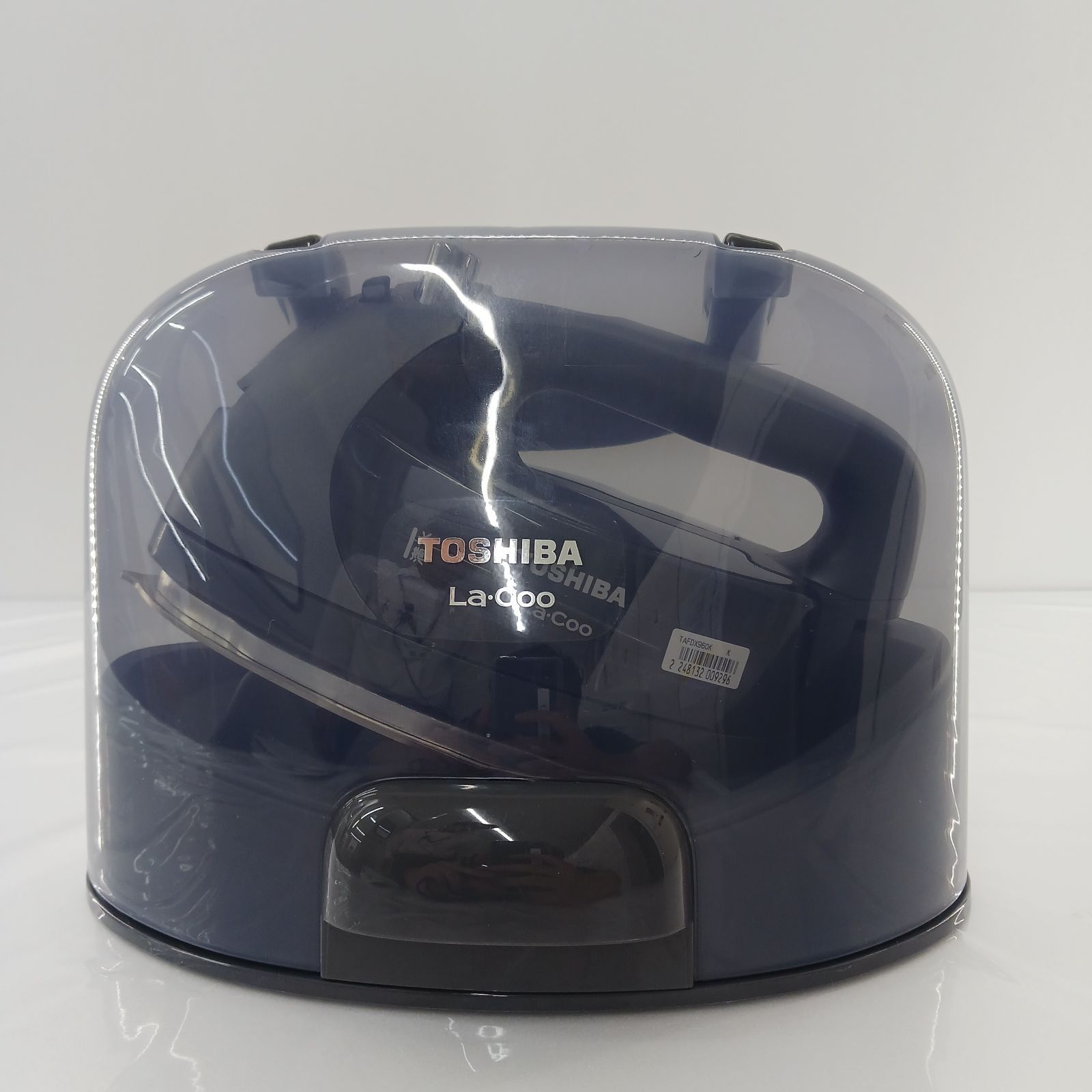 新品 東芝 コードレスアイロン TA-FDX960 (K) [ブラックスチール] 東芝 TA-FDX960(K) コードレススチームアイロン La・Coo ラクー