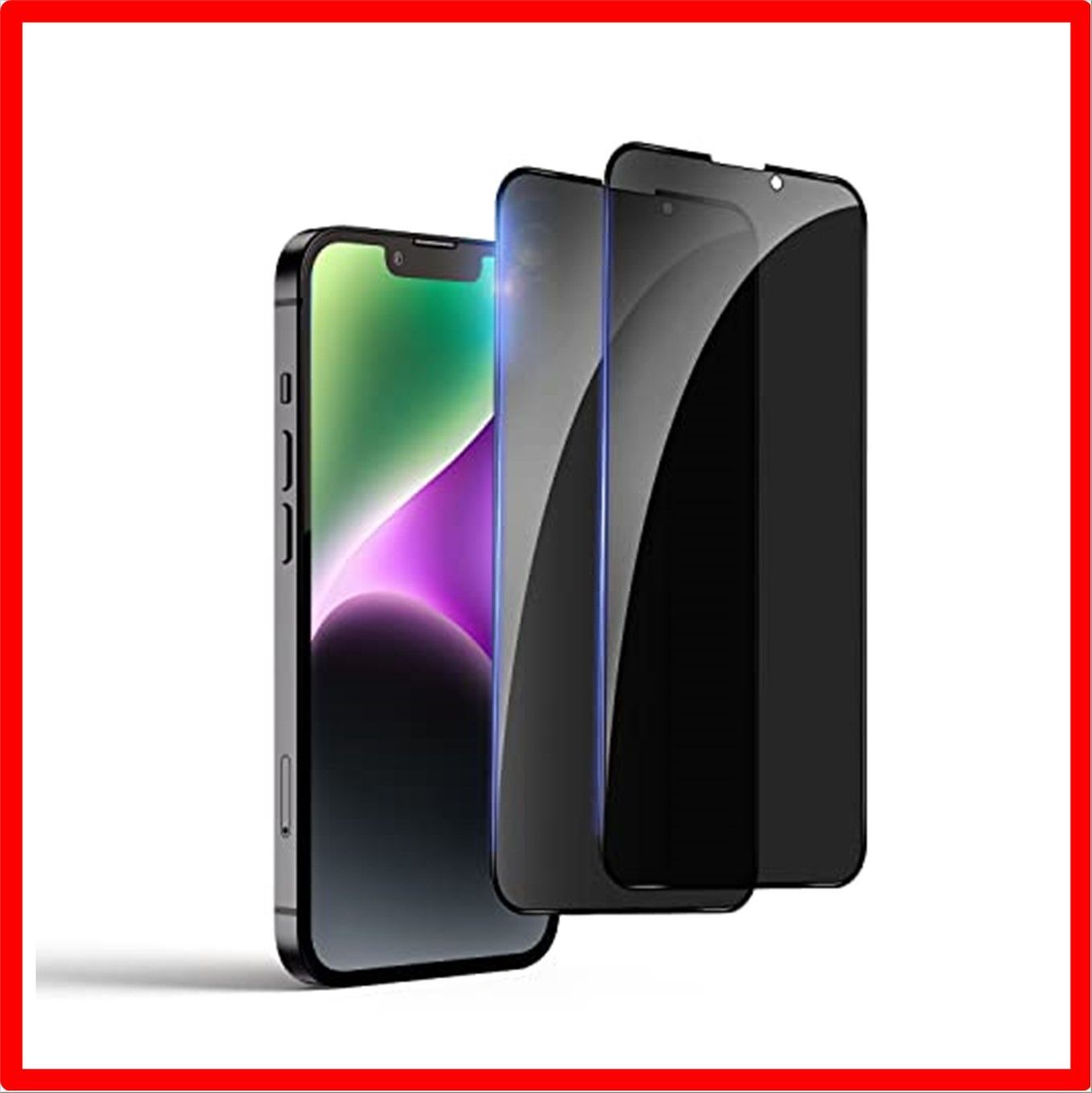【送料無料】 【覗き見防止】iPhone 14 Plus ガラスフィルム iPhone 14Plus 保護 フィルムアイフォン14Plus 用 強化ガラス 液晶