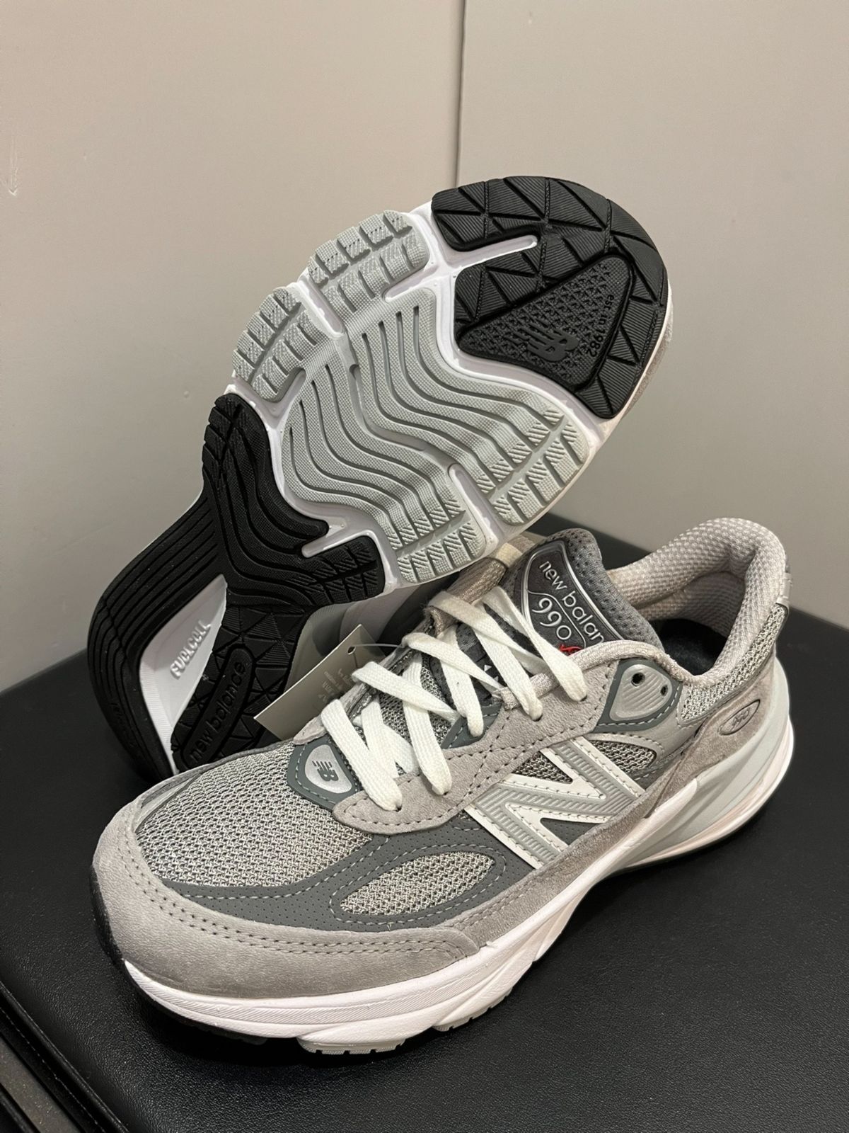 new balance ニューバランス 990 V6 スニーカー レディース Bワイズ MADE IN USA グレー W990GL6 - メルカリ