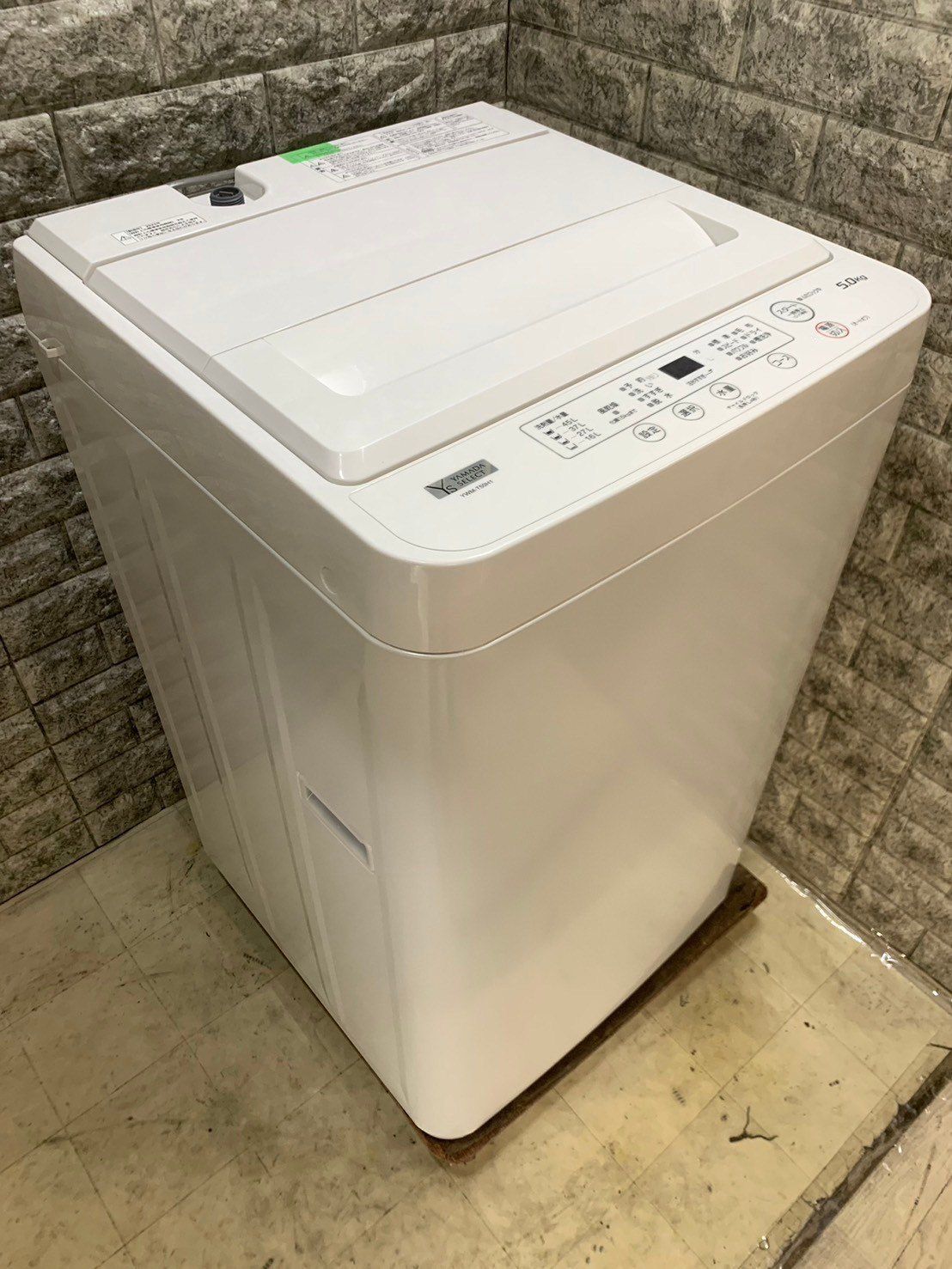 大阪送料無料★3か月保証★洗濯機★ヤマダ★2023年★5㎏★YWM-T50H1★S-678 大阪送料無料☆3か月保証☆洗濯機☆ヤマダ☆2023年☆5㎏☆YWM-T50H1☆S-678