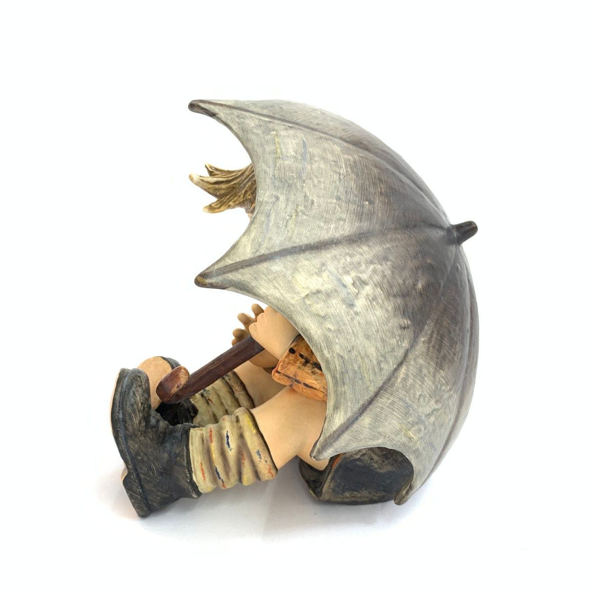 GOEBEL ゲーベル フィギュリン/フンメル人形/傘の少年 マルチカラー