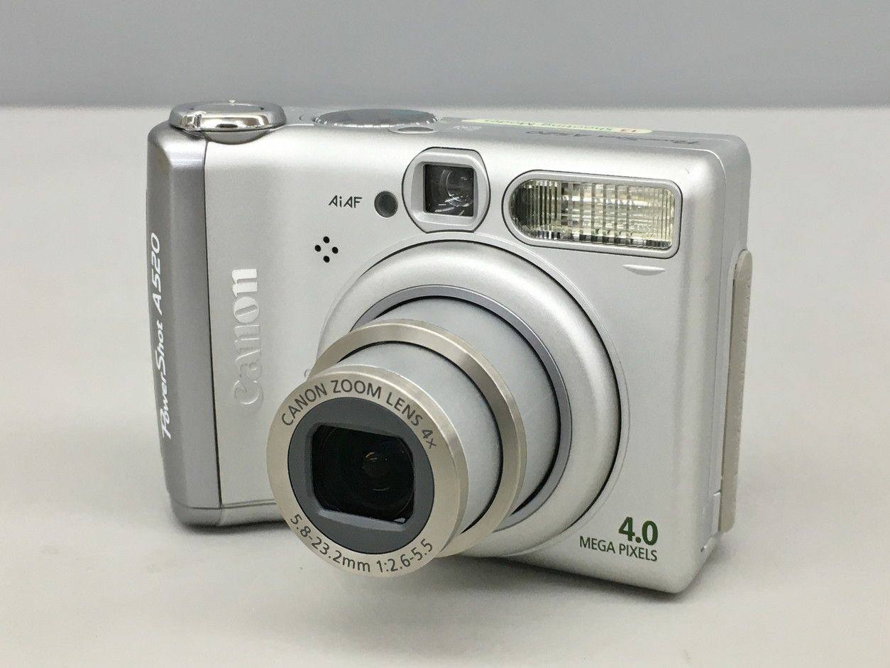 コンパクトデジタルカメラ PowerShot A520 PC1106 キヤノン CANON 電池