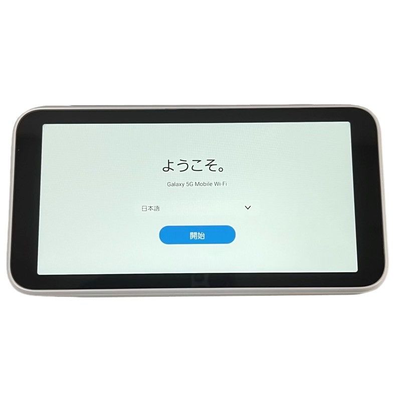 SIMフリー Galaxy 5G Mobile ポケットWi-Fi SCR01 モバイルルーター au 〇判定 【中古品】 22407R60 -  メルカリ