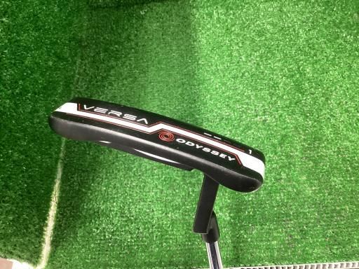 オデッセイ VERSA 1 ブラック 33インチ パター PT スチール フレックスその他 メンズ 男性用 右利き 右用 Cランク ゴルフクラブ