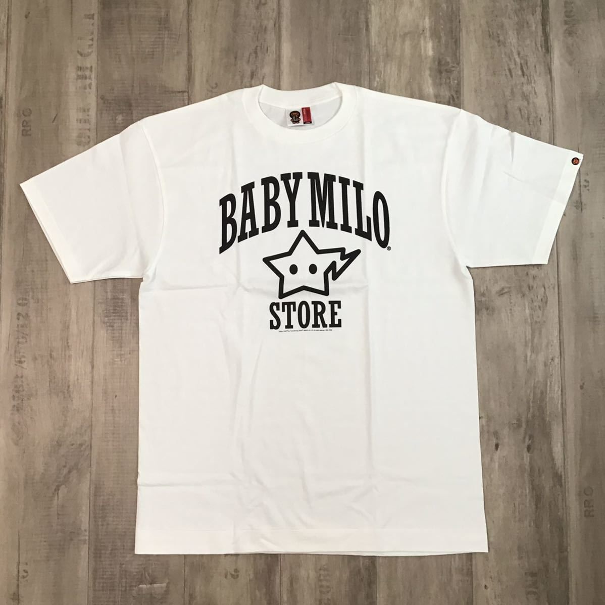 415センチ袖丈A BATHING APE アベイシングエイプ BAPE STAR Shirt ベイプスター 半袖シャツ ブラック