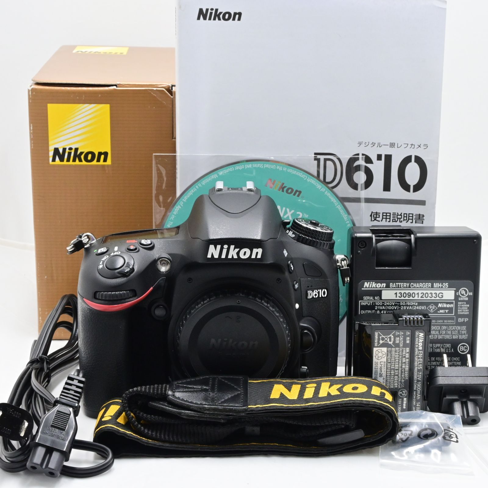シャッター回数『5900』ニコン Nikon デジタル一眼レフカメラ D610 グッチーカメラ メルカリ