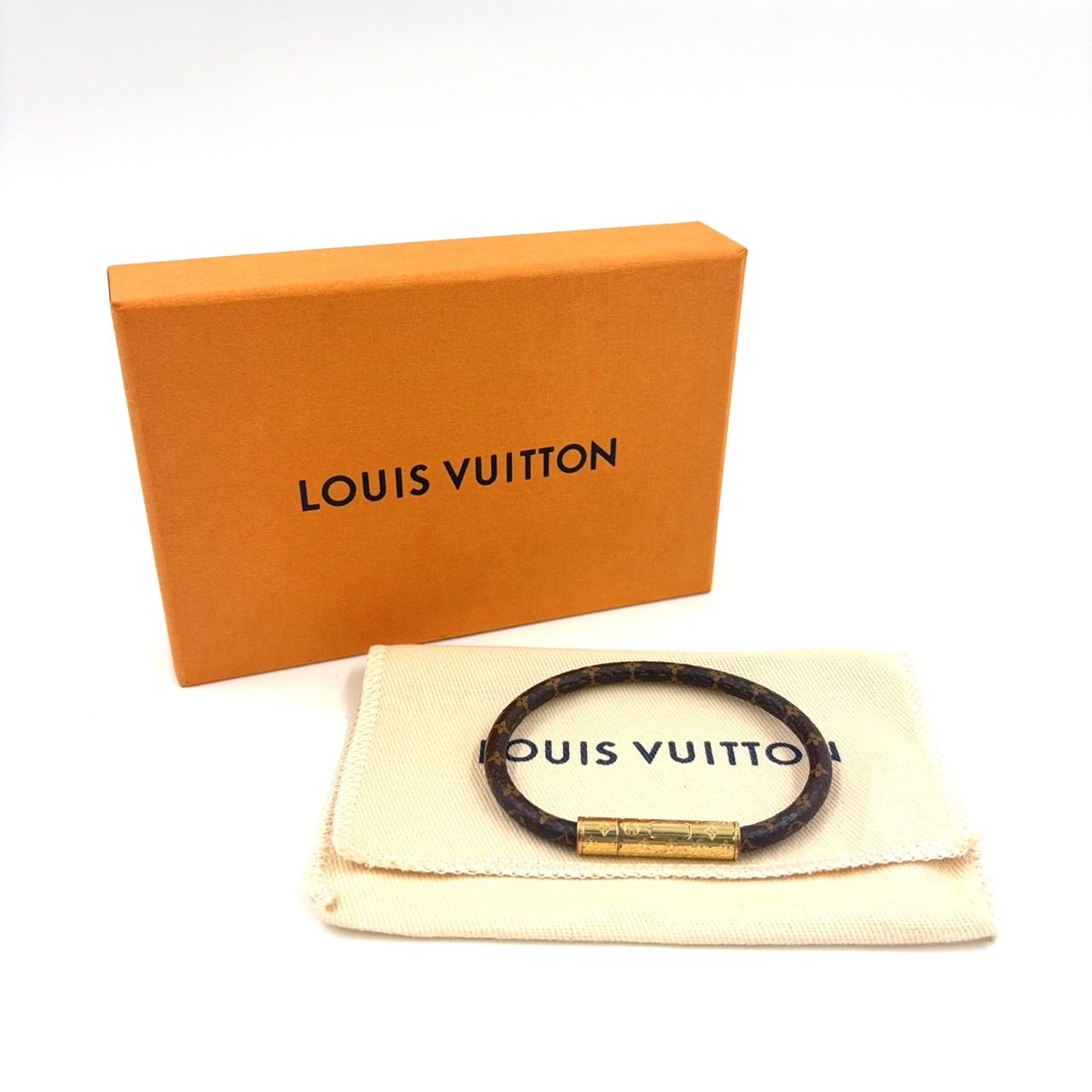 LOUIS VUITTON ブラスレ LV コンフィデンシャル モノグラム PVC
