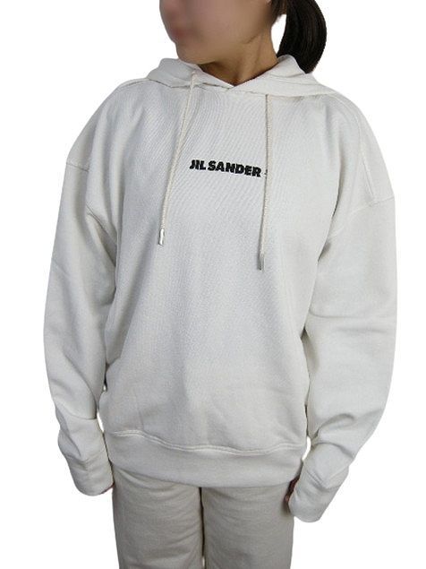 サイズXS(ゆったり 男女着用可)□新品□JIL SANDERスウェットパーカー