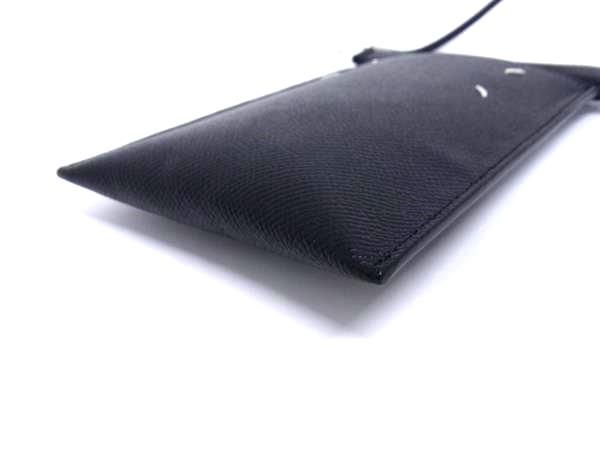 【正規品・美品】Maison Margela スマホショルダーバッグ　ブラック □新品□未使用□ Maison Margiela メゾン マルジェラ 4ステッチ