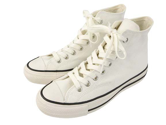 コンバース CONVERSE 24SS ADDICT アディクト CHUCK TALOR CANVAS HI 1AD986 チャックテイラー キャンバス 25cm ホワイト スニーカー シューズ 靴