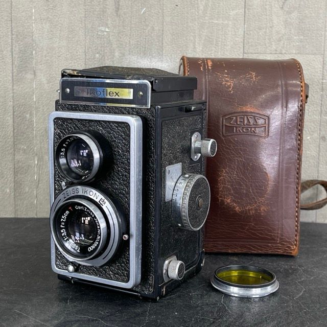 ikoflex 二眼レフカメラ 【中古】 ZEISS IKON Tessar 1.35f=7.5cm ツァイスイコン/66073 - メルカリ