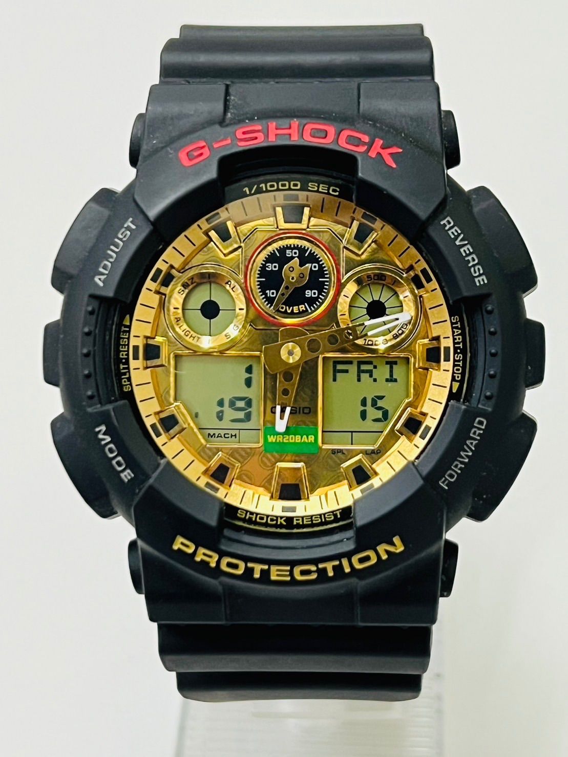 充実の品 日本製CASIO G-SHOCK招き猫モチーフ GA-100TMN-1AJR GA