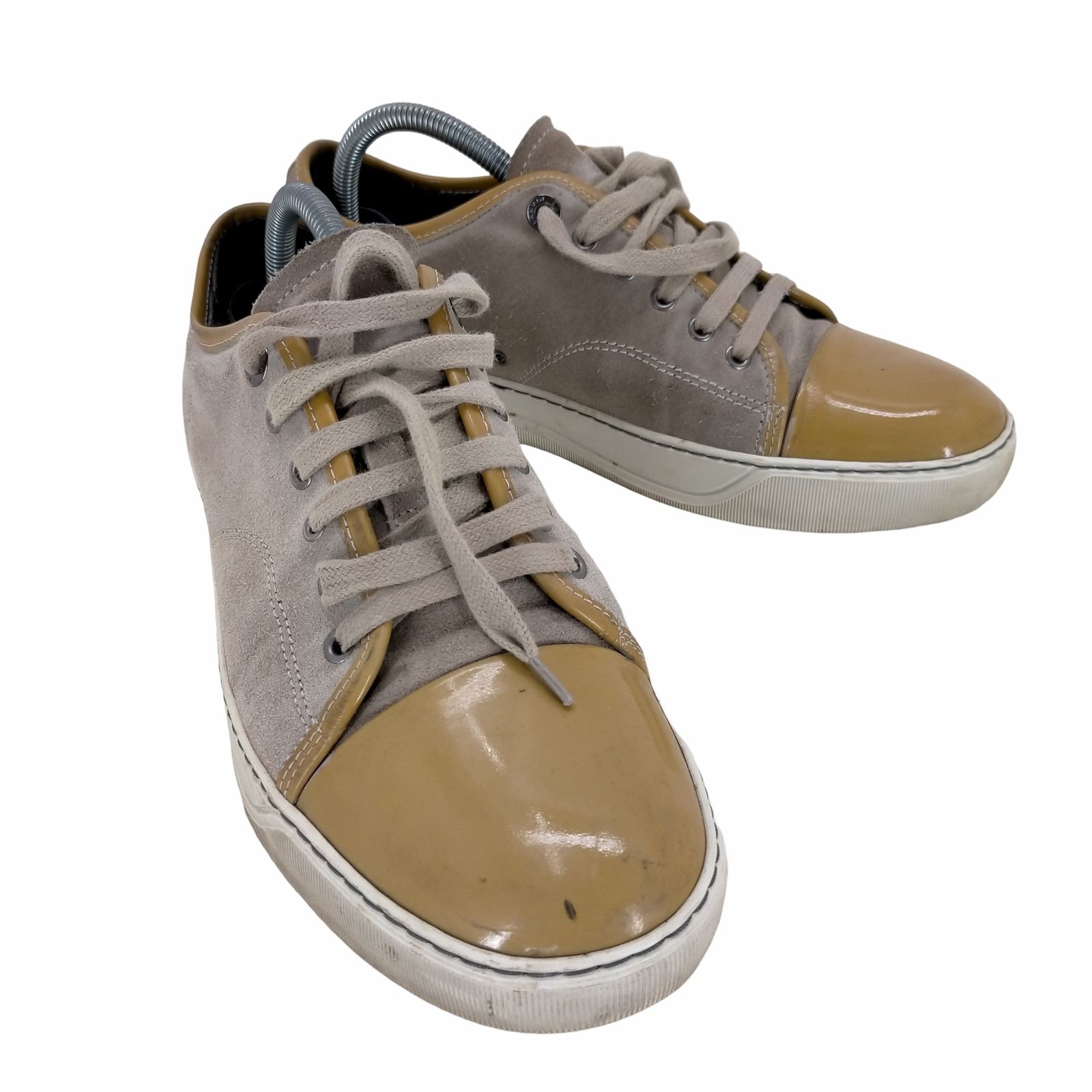 ランバン LANVIN PATENT TOE SUEDE SNEAKER メンズ 6 - 古着買取