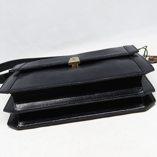 希少 超美品 イブサンローラン YSL 金具 リザード レザー