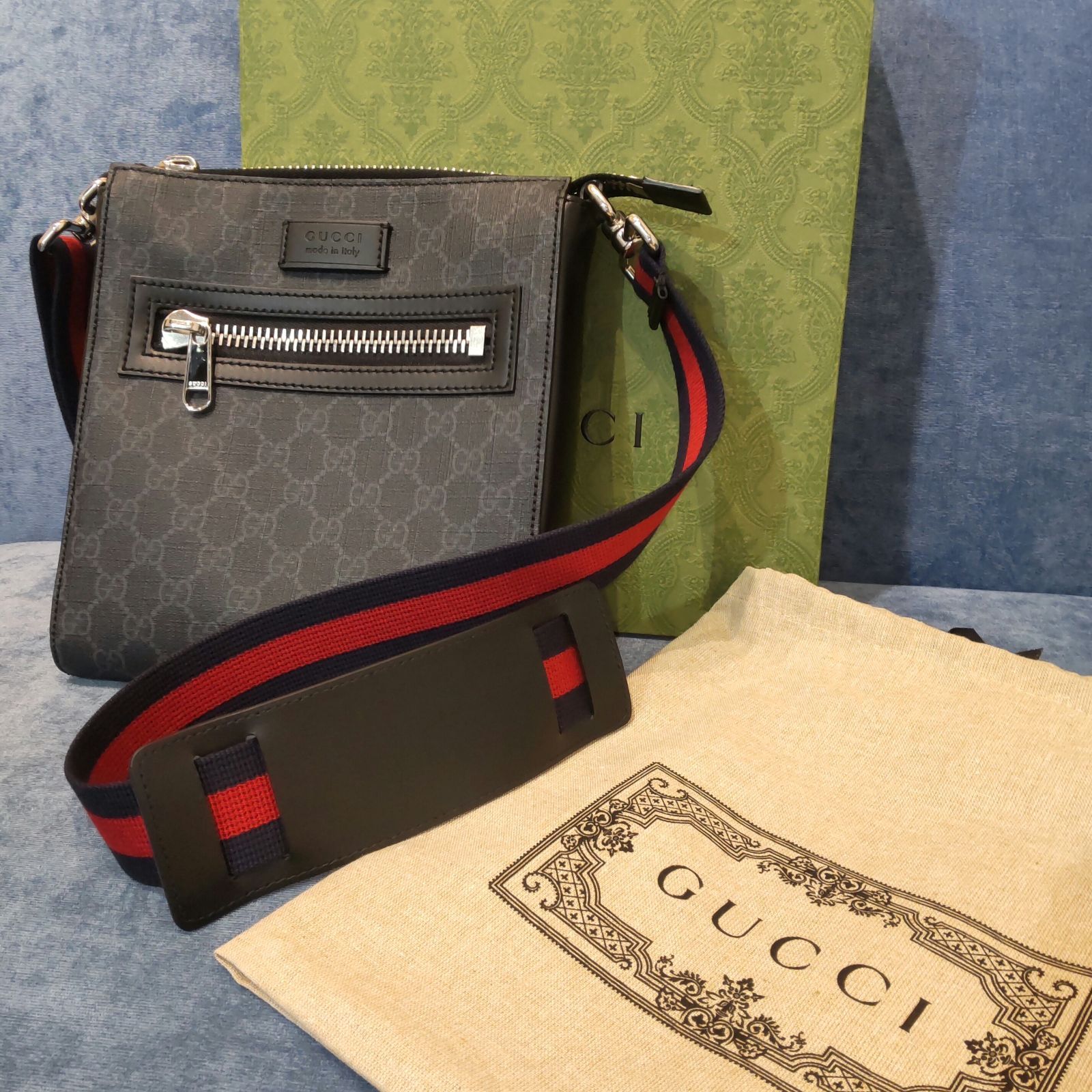 極美！GUCCI グッチ GGスプリーム ショルダーバッグ - www.port