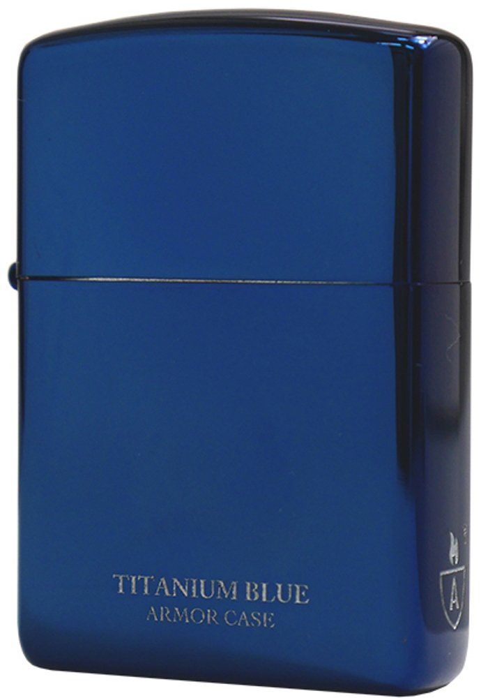 16-BLTT ブルー チタンコーティング アーマー ライター ZIPPO ジッポー
