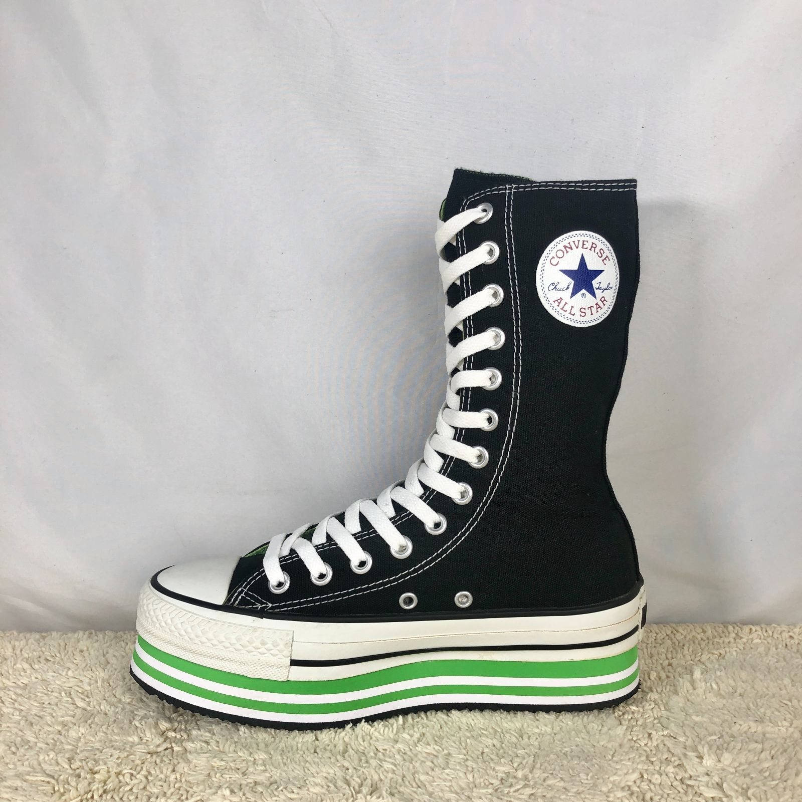 即決☆美品☆CONVERSE☆24.0cm ハイカットスニーカー コンバース