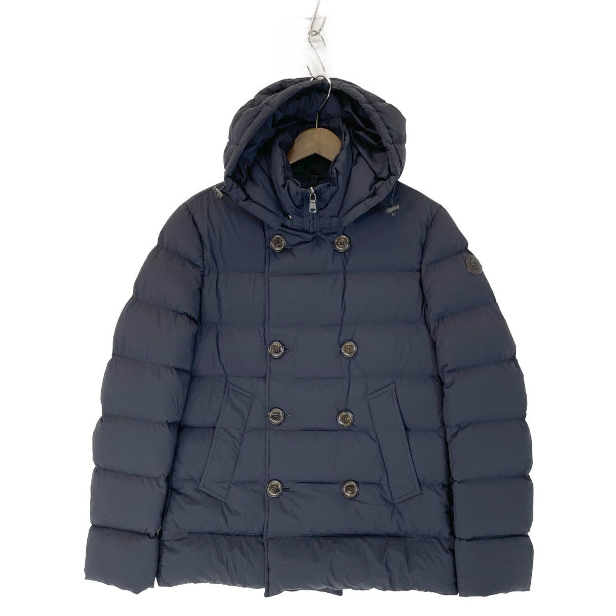 MONCLER モンクレール LOIRAC ダブルブレスト フーディダウンジャケット SIZE0 - メルカリ