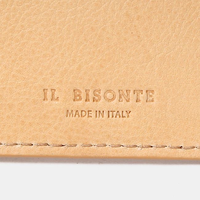 【新品未使用】 IL BISONTE イルビゾンテ 財布 ウォレット BIFOLD WALLET SBW061-PVX001 【NATURALE】