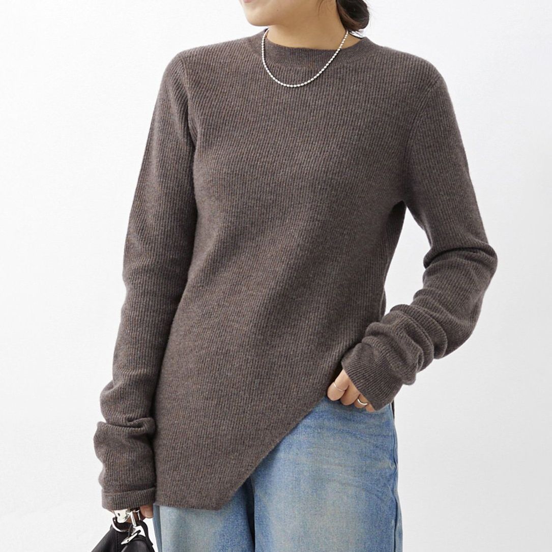 AP STUDIO (エーピーステュディオ) side slit rib Pullover  